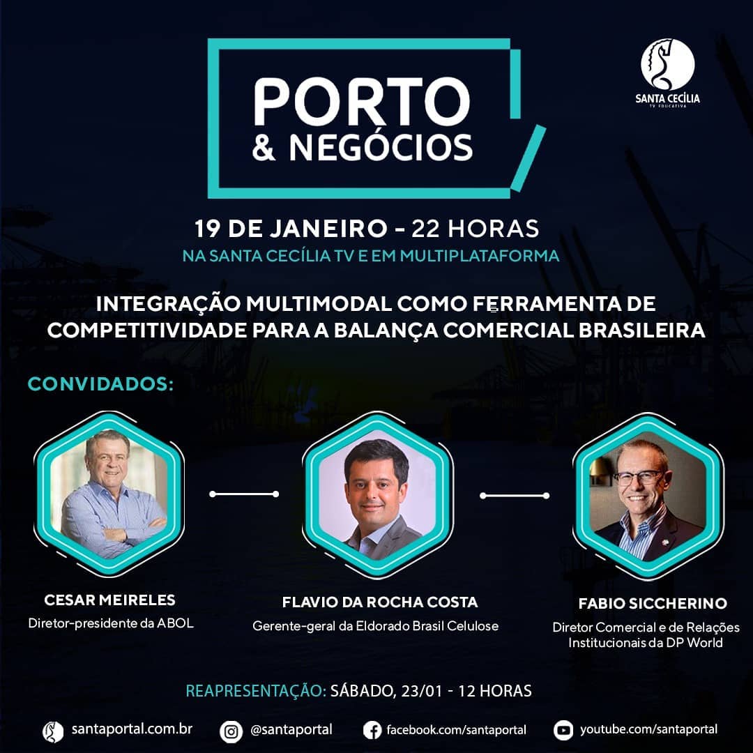 Porto & Negócios - Integração multimodal como ferramenta de competitividade para a balança comercial brasileira
