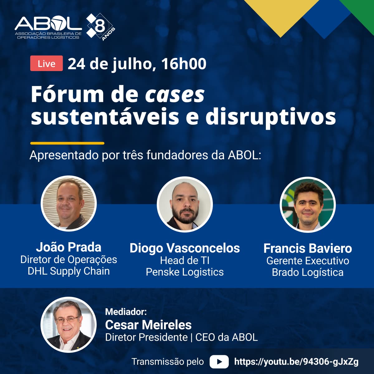 LIVE: Fórum de cases sustentáveis e disruptivos